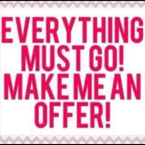 Everything must go